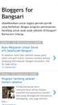 Mobile Screenshot of bloggersforbangsari.blogspot.com