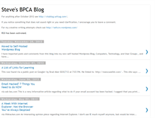 Tablet Screenshot of bpcablog.blogspot.com