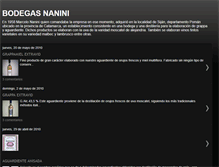 Tablet Screenshot of bodegananini.blogspot.com