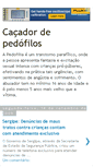 Mobile Screenshot of cacadordepedofilos.blogspot.com