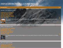 Tablet Screenshot of infolasdeliciascomunal.blogspot.com