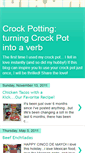 Mobile Screenshot of crockpotter.blogspot.com