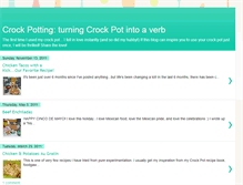 Tablet Screenshot of crockpotter.blogspot.com