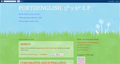 Desktop Screenshot of portoenglish.blogspot.com