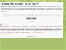 Tablet Screenshot of heartlandcosmeticsurgeryblog.blogspot.com