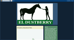 Desktop Screenshot of eldustberry.blogspot.com