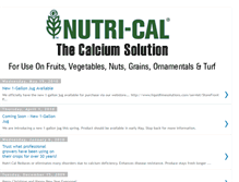 Tablet Screenshot of nutri-cal.blogspot.com