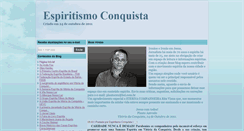 Desktop Screenshot of espiritismoconquista.blogspot.com