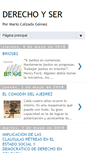 Mobile Screenshot of derechoyser.blogspot.com