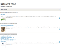 Tablet Screenshot of derechoyser.blogspot.com