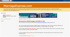Desktop Screenshot of marriageexpress.blogspot.com