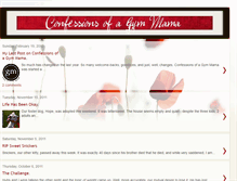 Tablet Screenshot of confessionsofagymmama.blogspot.com