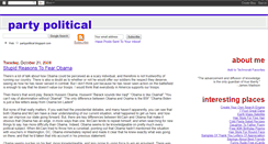 Desktop Screenshot of partypolitical.blogspot.com