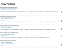 Tablet Screenshot of partypolitical.blogspot.com