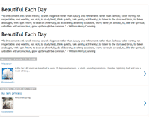 Tablet Screenshot of beautifuleachday.blogspot.com