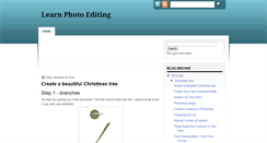 Desktop Screenshot of learn-photoediting.blogspot.com