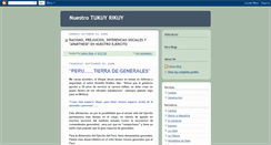 Desktop Screenshot of nuestrotukuyrikuy.blogspot.com