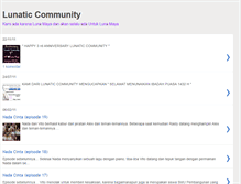 Tablet Screenshot of lunaticcommunity.blogspot.com