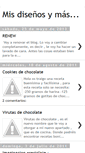 Mobile Screenshot of misdisenosymas.blogspot.com