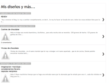 Tablet Screenshot of misdisenosymas.blogspot.com