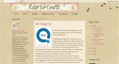 Desktop Screenshot of katiesuecrafts.blogspot.com