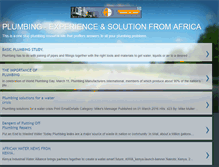 Tablet Screenshot of plumbinginafrica.blogspot.com