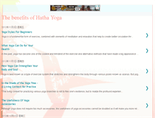 Tablet Screenshot of ahathayoga.blogspot.com