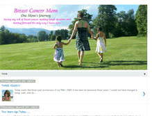 Tablet Screenshot of breastcancermom.blogspot.com