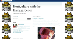 Desktop Screenshot of hairygardener.blogspot.com