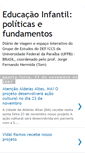 Mobile Screenshot of educacaoinfantilpolticasefundamentos.blogspot.com