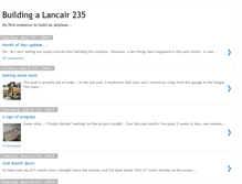 Tablet Screenshot of lancair235.blogspot.com