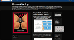 Desktop Screenshot of cloning-scientificcontroversy.blogspot.com