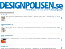 Tablet Screenshot of designpolisen.blogspot.com