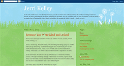 Desktop Screenshot of jerrikelley.blogspot.com