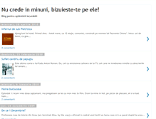 Tablet Screenshot of nu-crede-in-minuni.blogspot.com