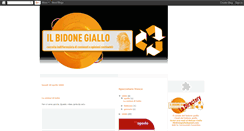 Desktop Screenshot of bidonegiallo.blogspot.com
