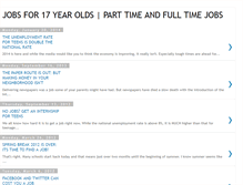 Tablet Screenshot of jobsfor17yearolds.blogspot.com