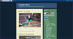 Desktop Screenshot of exquisiteobject.blogspot.com