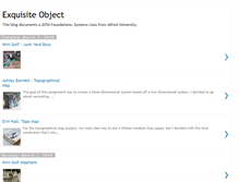 Tablet Screenshot of exquisiteobject.blogspot.com