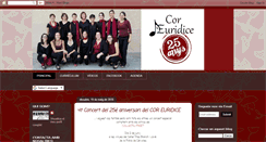 Desktop Screenshot of coreuridice.blogspot.com