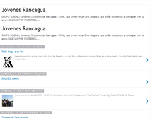 Tablet Screenshot of jovenesrancagua.blogspot.com