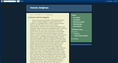 Desktop Screenshot of imones-steigimas.blogspot.com