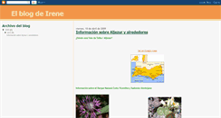 Desktop Screenshot of elblogdeirene.blogspot.com