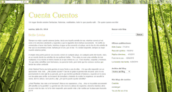 Desktop Screenshot of minicuentos.blogspot.com