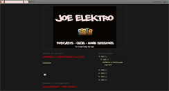 Desktop Screenshot of joe-elektro.blogspot.com