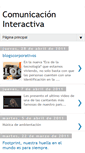 Mobile Screenshot of comunicacioninteractivademedios.blogspot.com