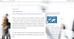 Desktop Screenshot of economia-informal.blogspot.com