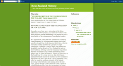 Desktop Screenshot of historyofnewzealand.blogspot.com