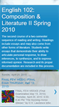 Mobile Screenshot of english102wcc02.blogspot.com