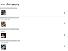 Tablet Screenshot of amephotography.blogspot.com